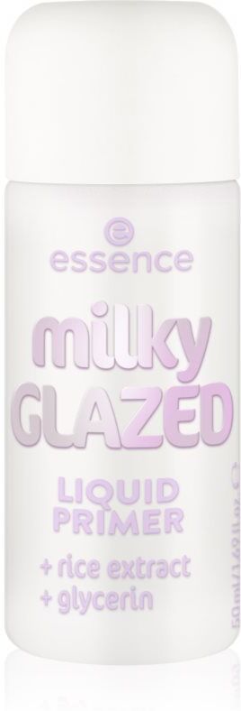 essence milky GLAZED moisturising makeup primer with brightening effect 50 ml