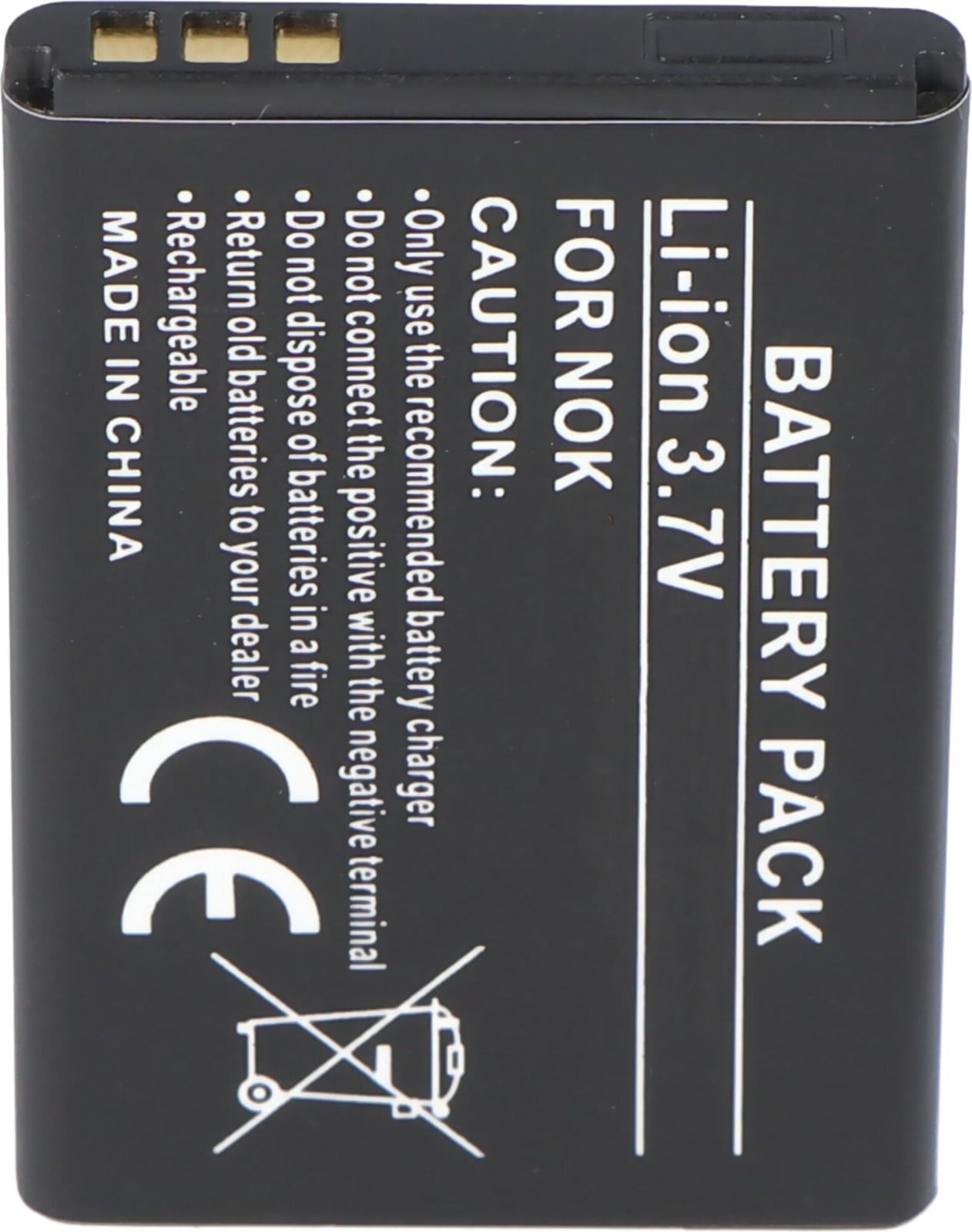 AccuCell Accu voor Nokia 5100, 6100, 7200, Li-Ion, 3,7V, 900mAh, 3,33Wh