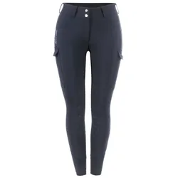 Cavallo Cintia Cargo Reithose elegante, modische Reithose aus komfortablem, innen darkblue Sportswear HW 2024, Größe: 34
