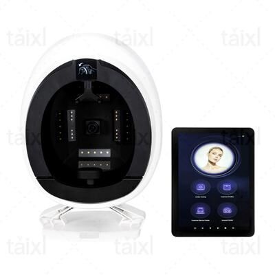 Inspired Living AISIA Q1 AI Skin Analyzer 8 Spectrum Professional Facial Skin Analysis System 220v