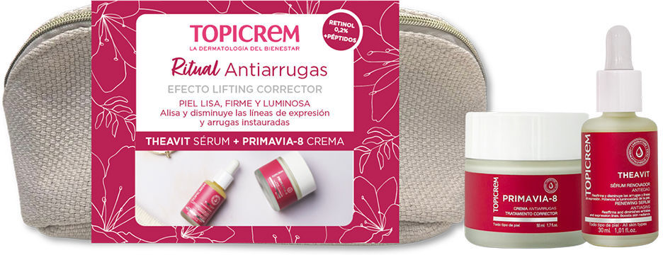 Topicrem Ah Theavit Sérum Ritual ANTIARRUGAS ESTUCHE 2 pz