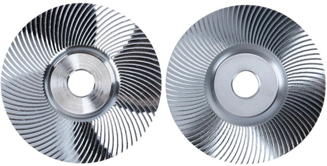 INF Schleifscheiben-Set — Kohlenstoffstahl- und Legierungs-Fächerscheiben für Winkelschleifer, schnelles Bearbeiten von Metall Grau