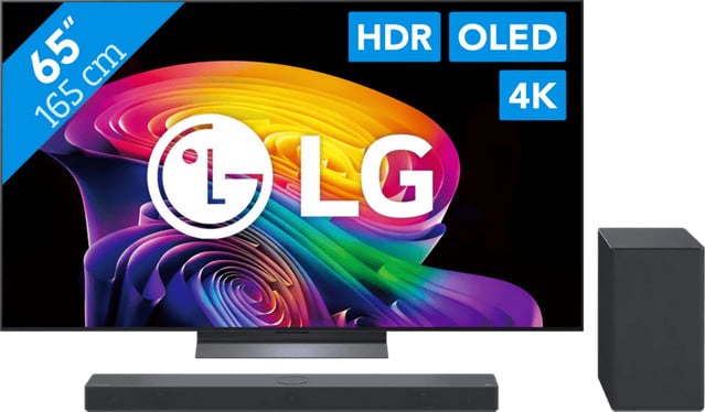 LG OLED 65 inch C6 (2026) met LG DSC9S