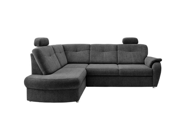 Eckschlafsofa Rosali Anthrazit S: 180x264 cm