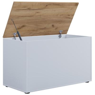 Holz Sitztruhe Sitzbank Truhe Box Kiste Bendola