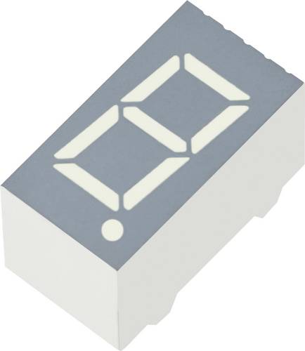 Kingbright 7-Segment-Anzeige Grün 9mm 2.2V Ziffernanzahl: 1 SA36-11GWA
