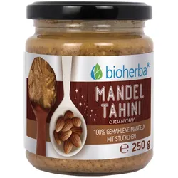 Mandel Tahini Crunchy 100% gemahlene Mandeln 250 g