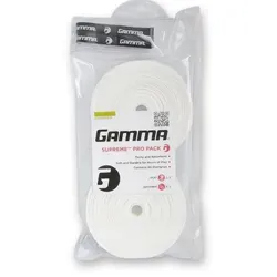 Überbänder - Gamma Übergriffband Supreme Overgrip 30 Pro Pack Weiß