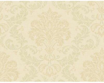 Seabrook Designs Fabia Linen Damask Unpasted Wallpaper