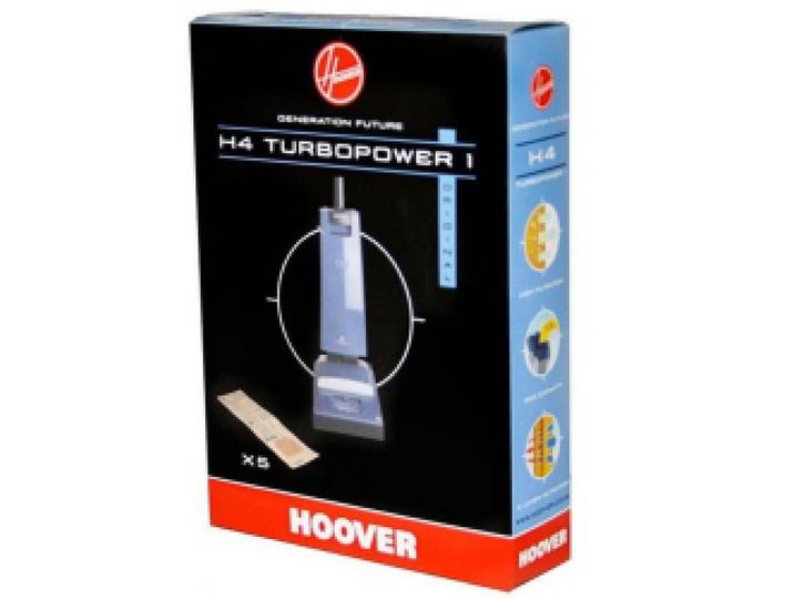 Boite De 5 Sacs H4 Turbopower1 09173691 Hoover