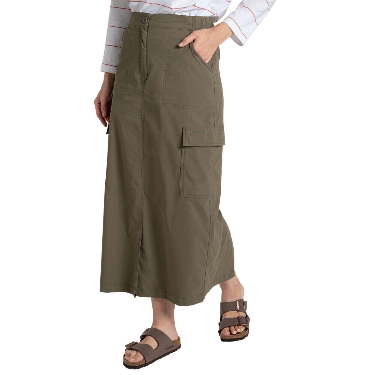 Craghoppers Nosilife Pro Midi Skirt wild olive (CZL) 48 CWD053 CZL 20L