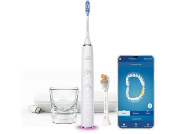 Philips - Brosse À Dents Électrique Sonicare Diamondclean Smart 9400 Hx9917/88