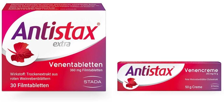 Antistax extra Venentabletten + Venencreme