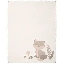 Kinderdecken FOXY (BL 75x100 cm) - beige - BL 75x100 cm