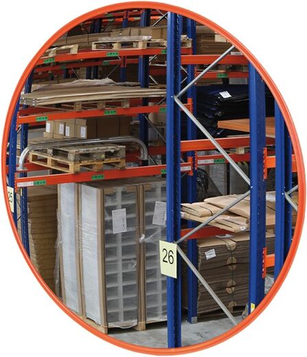 B2B Partner Unzerbrechlicher Innenspiegel, rund, Durchmesser 600 mm