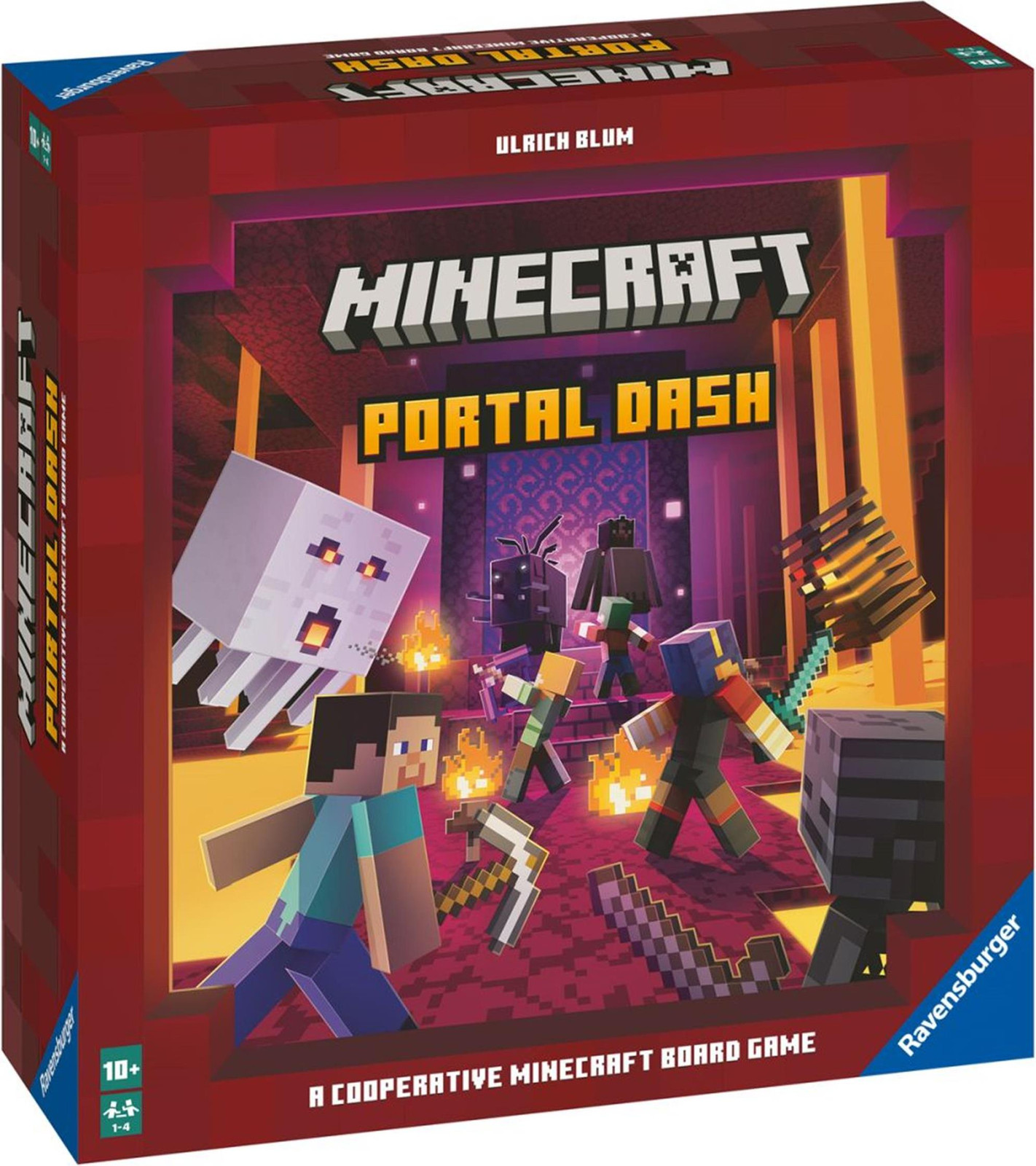Minecraft Portal Dash bordspel van Ravensburger