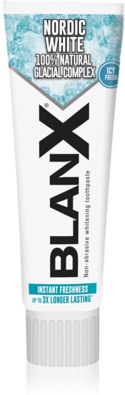 BlanX Nordic White dentifrice blanchissant aux minéraux 75 ml
