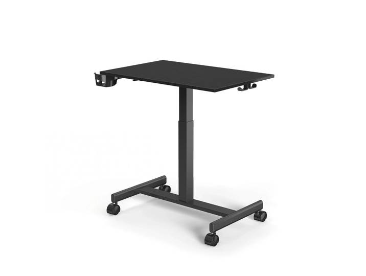 Stand K - Stehschreibtisch Schwarz