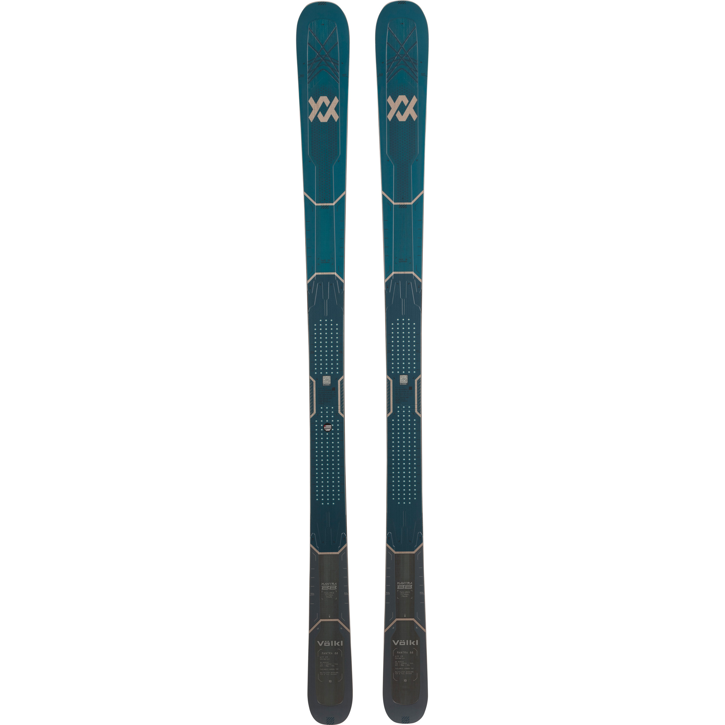 Völkl Mantra 88 Flat Freerideski 26/27 Ski Größe 170 cm Freeride