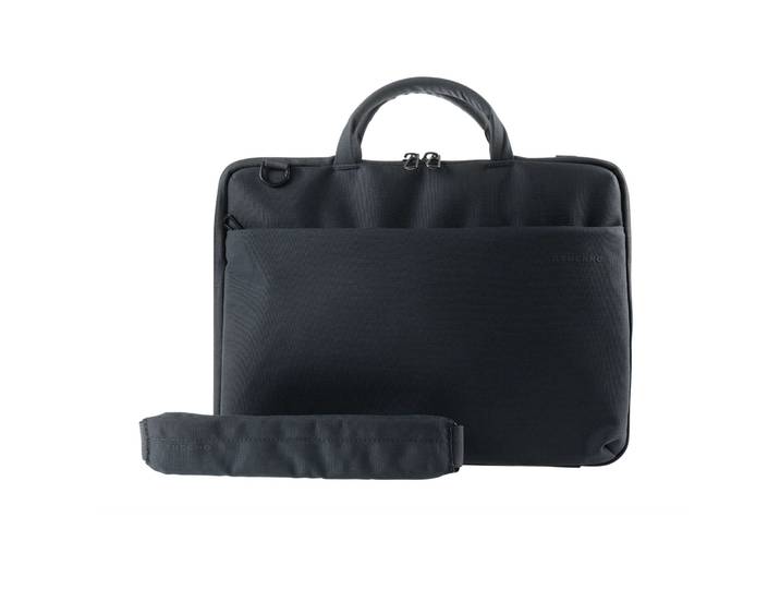 TUCANO Laptop-Tasche Dark Schwarz Stoff