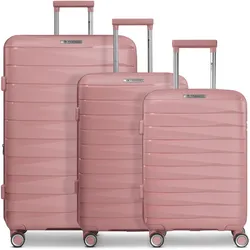 Franky London 4 Set, Koffer, Rosa