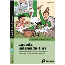 Lapbooks: Einheimische Tiere, Schulbücher von Markus Betschelt