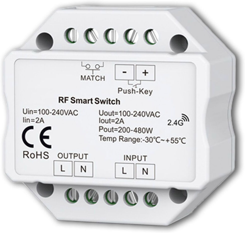 Isoled Sys-Pro + Zigbee 3.0 Push/funk Switch, 230v Ac, 360 Va