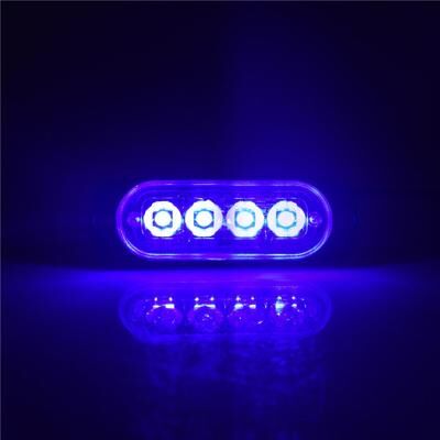 Smart Shopping Spot Car Strobe Light For Emergency Signals LED Warning Flashing Light For Trucks & Cars blue
