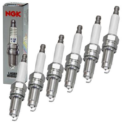 Ngk 6x Zündkerze [Hersteller-Nr. 7563] für Audi, VW, Porsche
