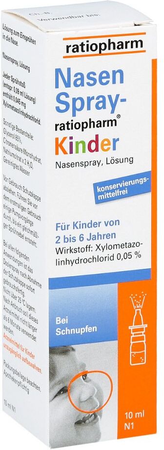 NasenSpray-ratiopharm NasenSpray ratiopharm Kinder