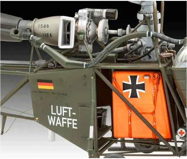 Maquette Hélicoptère Alouette II Level 4 échelle 1:32 - Revell