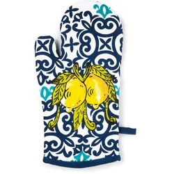 Excelsa Ofenhandschuh Amalfi Baumwolle 32X18 Cm Bunt