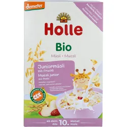 Holle Bio-Juniormüsli Mehrkorn mit Frucht 250 G