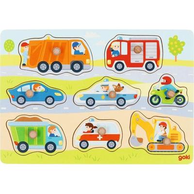 Steckpuzzle Fahrzeuge