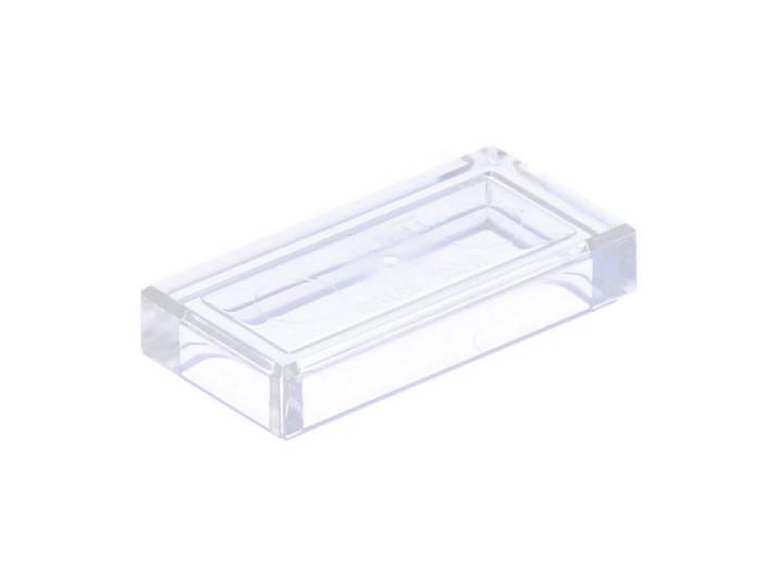 LEGO® 1000 Stück Fliesen 1x2, Transparent Spielbausteine