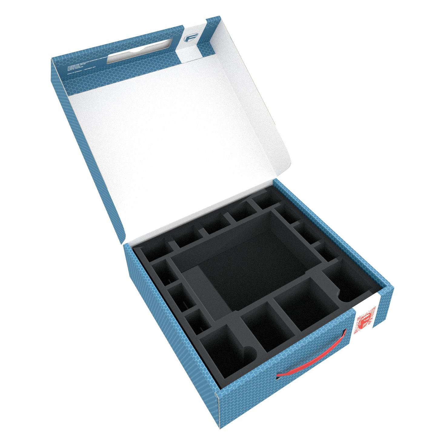 Feldherr 61828 - Lagerbox LBBG075 für Miniaturen, Karten und Brettspielzubehöhr (Karton, Schaumstoff) (LBBG075P10)