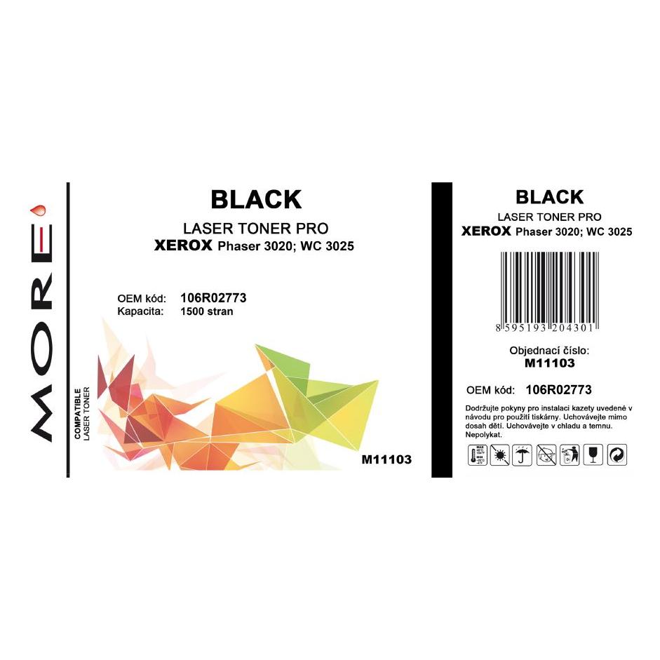 Armor OWA OWA toner kompatibiln?? s Xerox 106R02773, 1500str,??ern??/black (BK) (M11103)