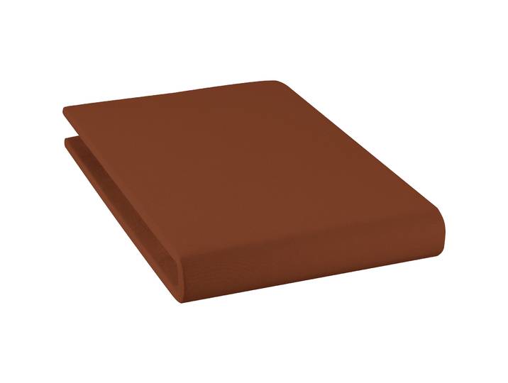 Fixleintuch - Farbe: brick - Material: Baumwolle