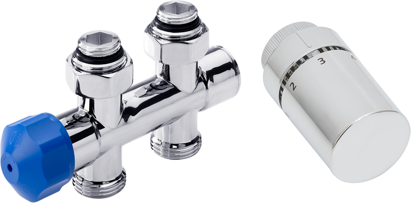 HSK Duschkabinenbau KG HSK Mittelanschluss Boden, Durchgangsvariante schwarz-matt, 890832-68 890832-68