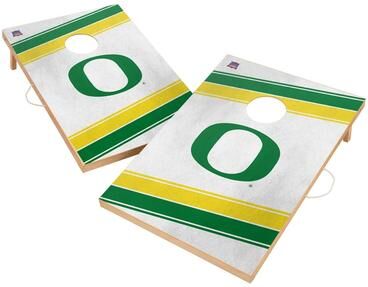 Skip's Garage Oregon Ducks Regulation 2x4 Cornhole Set