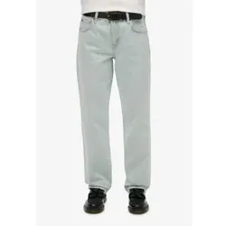 Superdry für Damen. W7011166A Jeans Rise Straight blau (30/30), Lässig, Baumwolle, Denim