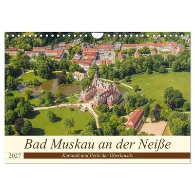 Bad Muskau an der Neiße (Wandkalender 2027 DIN A4 quer), CALVENDO Monatskalender