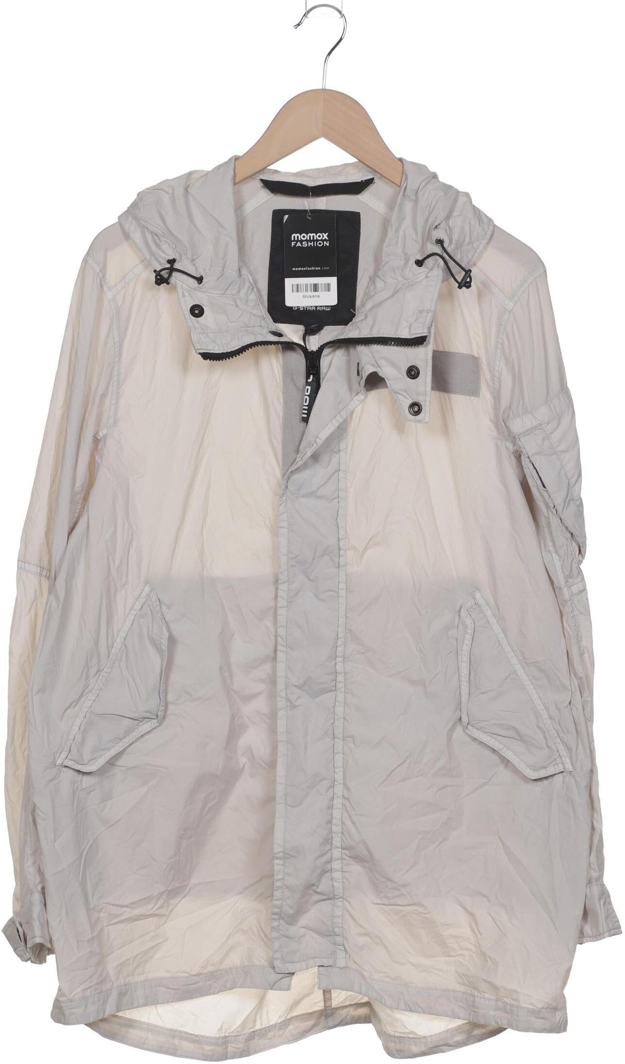 G Star RAW Herren Mantel, Grau, Gr. M, Synthetik - Second Hand