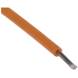 RS PRO, Kabelleitung, UL3239 Hook-up wire 22AWG Orange 100m (100 m)