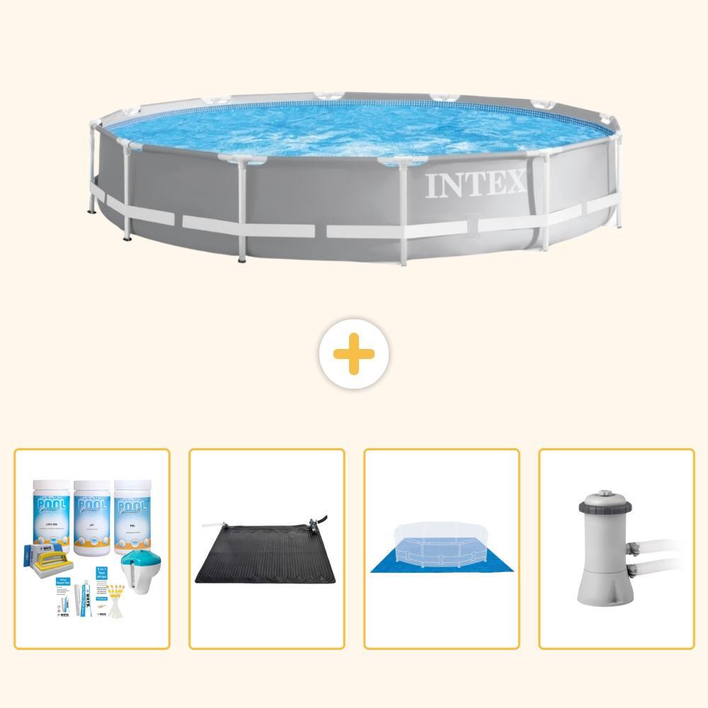 Prism Frame Pool Rund - 366x76 cm - 5-teilig S21046