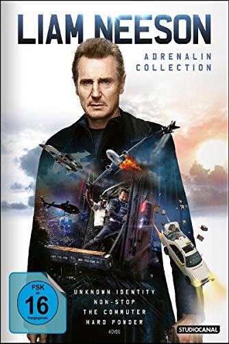 Liam Neeson - Liam Neeson Adrenalin Collection [4 DVDs] - Preis vom 09.10.2026 07:28:09 h