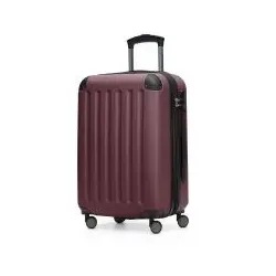 Spree - Handgepäck Koffer Hartschale Burgund matt, TSA, 55 cm, 42 Liter