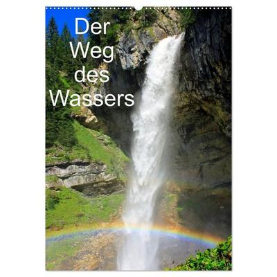 Der Weg des Wassers (Wandkalender 2027 DIN A2 hoch), CALVENDO Monatskalender