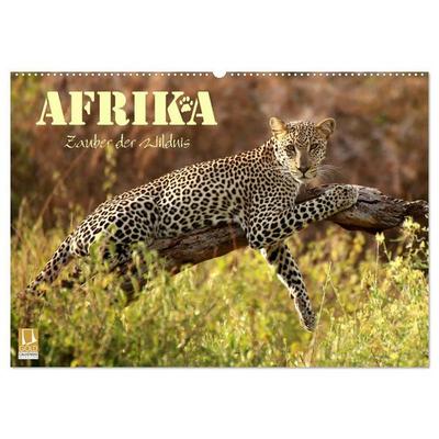 Afrika - Zauber der Wildnis (Wandkalender 2027 DIN A2 quer), CALVENDO Monatskalender