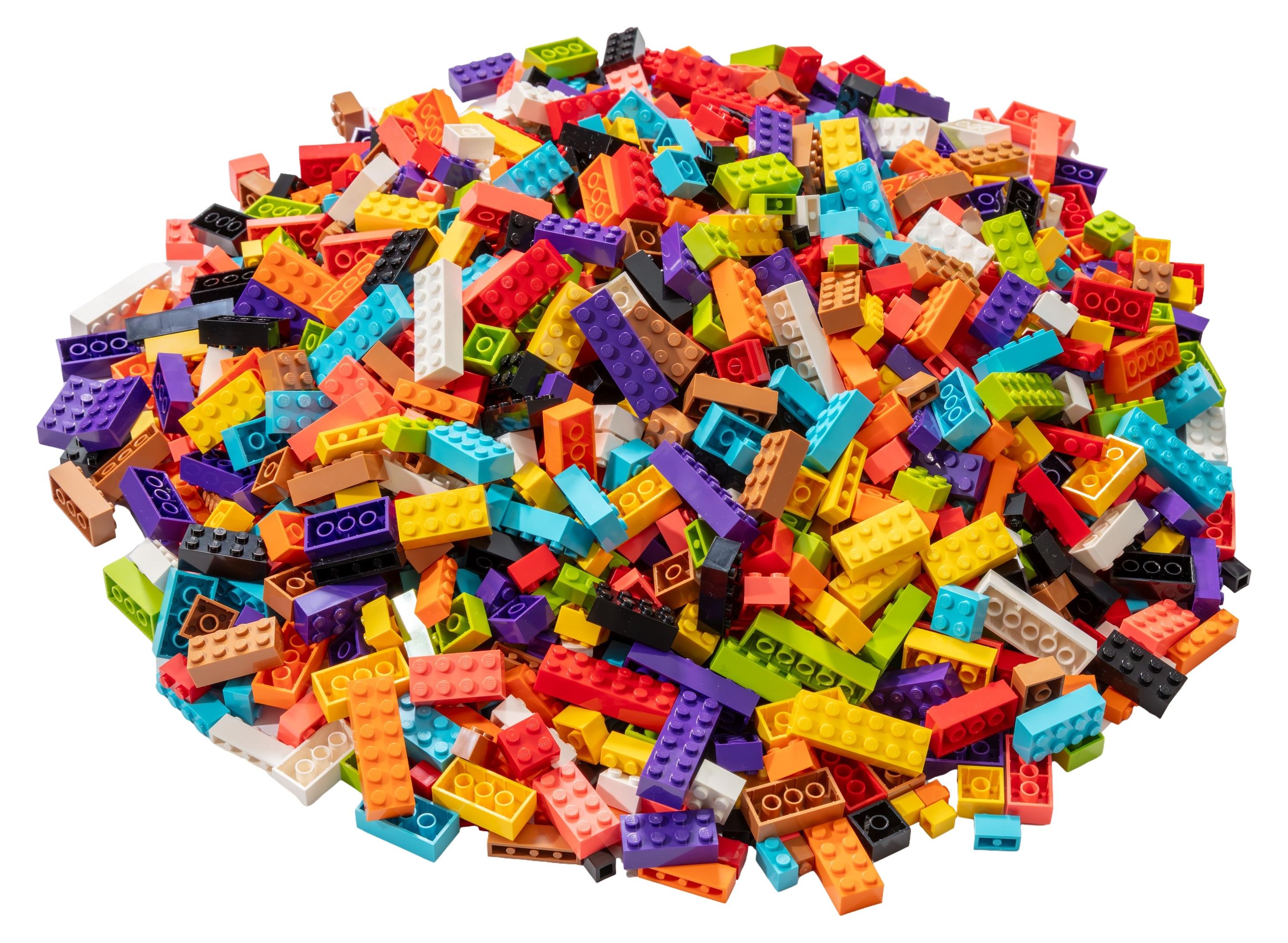 LEGO Riesen Kindergartenpaket Steine Bausteine Bunt 32000 gr. ca. 20000 NEU! Menge 20000x - Jede Mischung individuell zusammengestellt